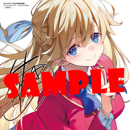 『ようこそ実力至上主義の教室へ』 トモセシュンサク描き下ろしサイン色紙